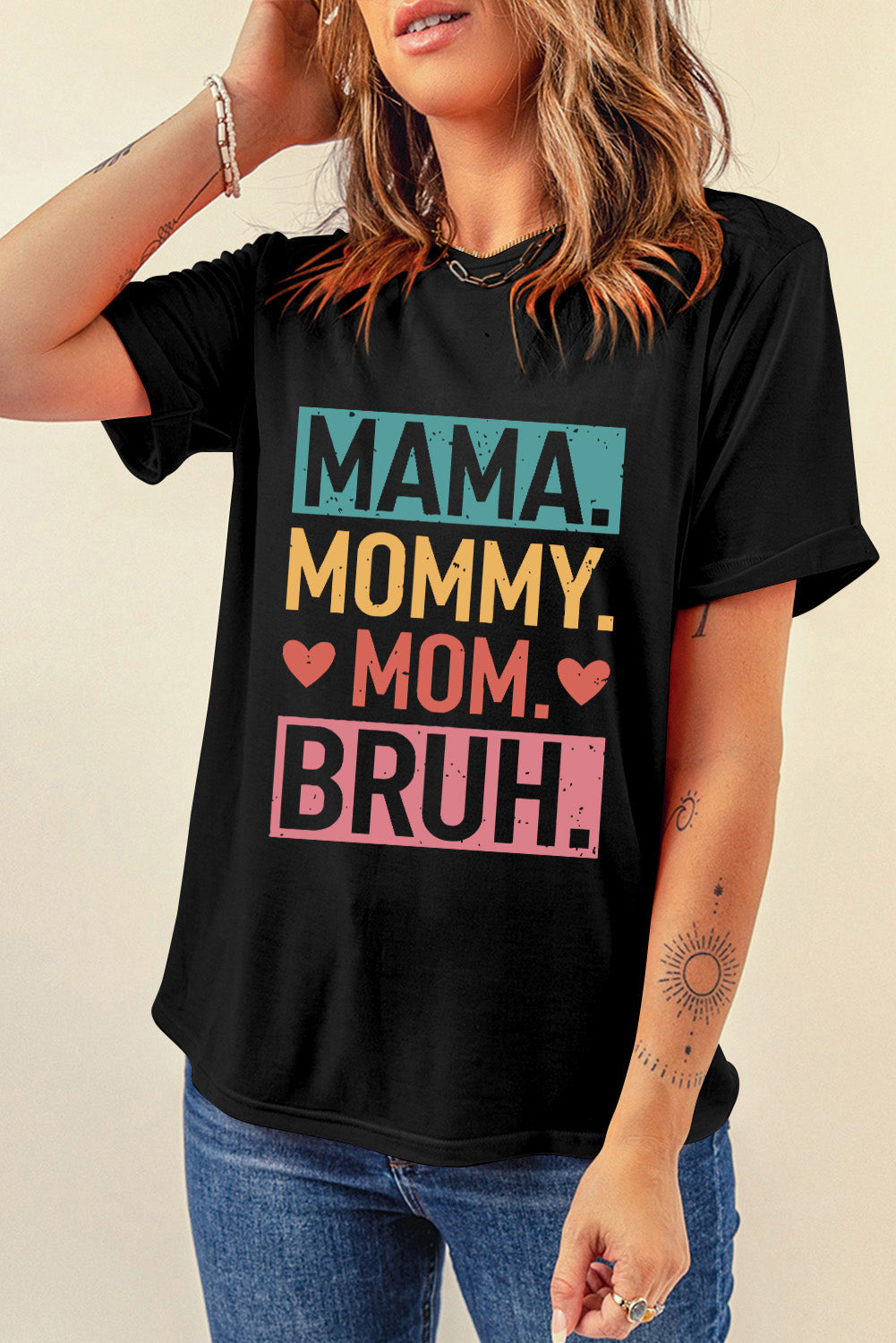 MAMA MOMMY MOM BRUH Graphic Tee