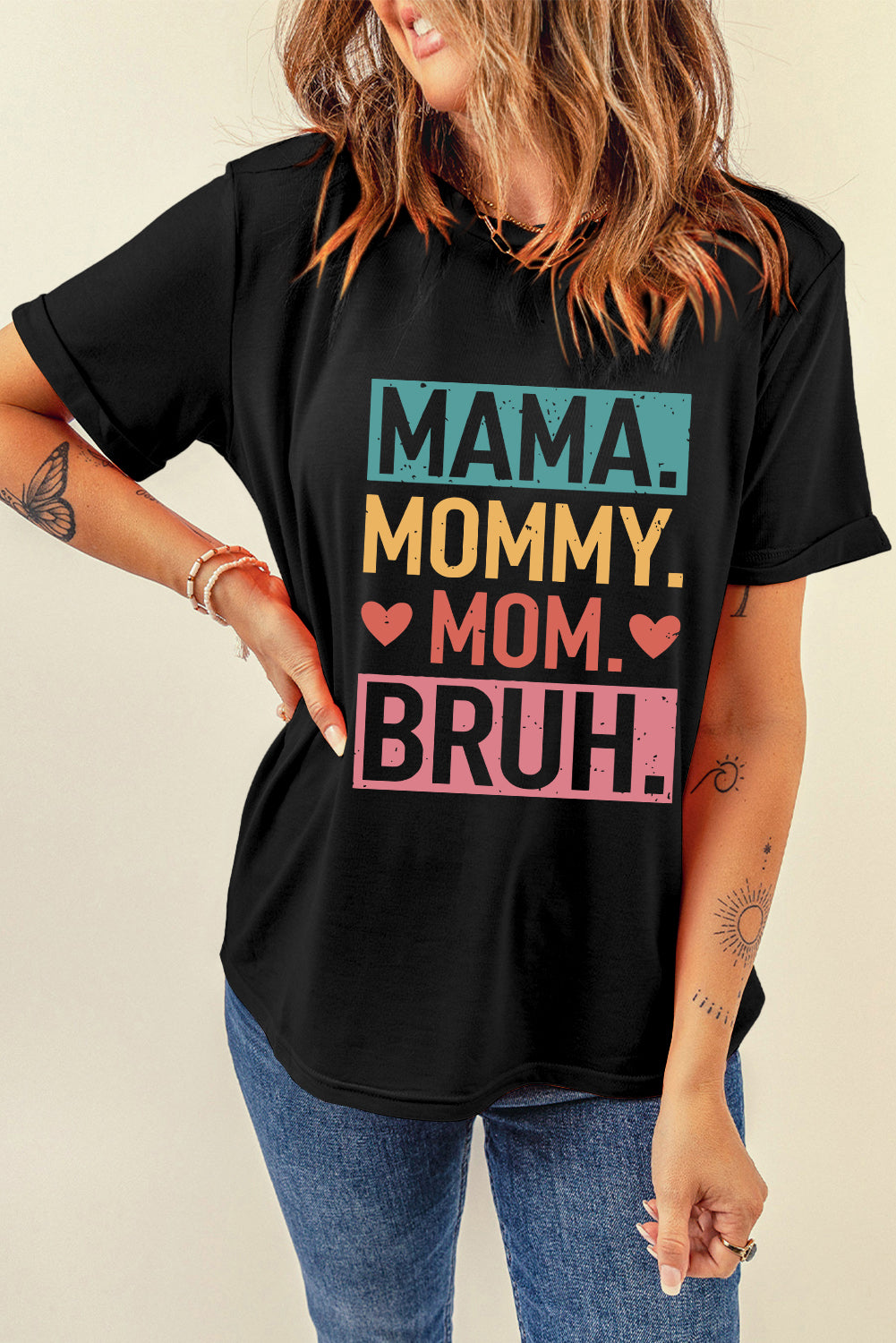 MAMA MOMMY MOM BRUH Graphic Tee